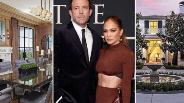 Mansão Bel-Air de US $ 50 milhões de Jennifer Lopez e Ben Affleck – A casa de 7 quartos é perfeita para o casal e seus 5 filhos.