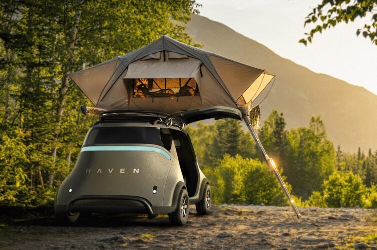 Um hatchback compacto para atividades ao ar livre projetado para aqueles que amam comida e aventuras