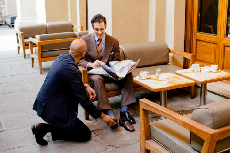 Arthur Sleep, nova oficina de sapatos em Savile Row