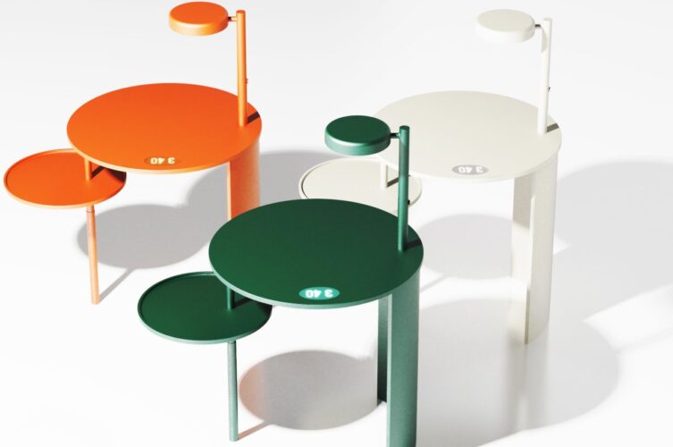 O conceito de mesa circular tem uma maneira interessante de medir o tempo que você gasta nela