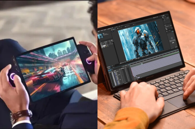 Ambicioso PC portátil para jogos funde Nintendo Switch e Microsoft Surface