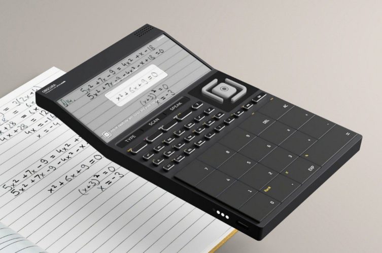 O conceito de calculadora com tecnologia de IA pode resolver até mesmo problemas matemáticos manuscritos