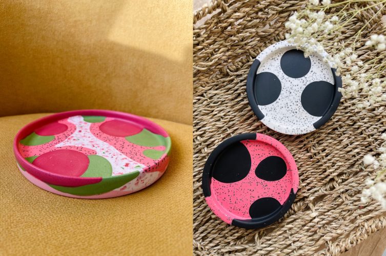 O que é Jesmonite e por que está ganhando popularidade no design de produtos contemporâneos?
