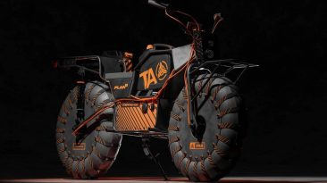 Esta moto de aventura híbrida com pneus balão pode enfrentar qualquer terreno difícil com facilidade