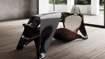 Este Pininfarina Racing Rig Concept pode ser a configuração de simulador mais linda já feita