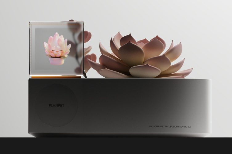 Conceito futurista de vaso interno transforma sua planta em um animal de estimação virtual