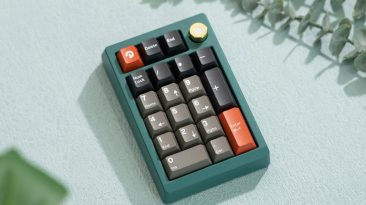 Teclados numéricos sem fio coloridos tornam a análise de números um pouco mais animada