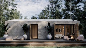As cabines Yiruma combinam luxo moderno e elementos naturais para criar o refúgio de fim de semana ideal