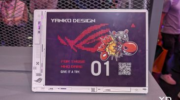 O conceito ASUS Project DALI coloca uma tela E Ink colorida na parte traseira dos laptops