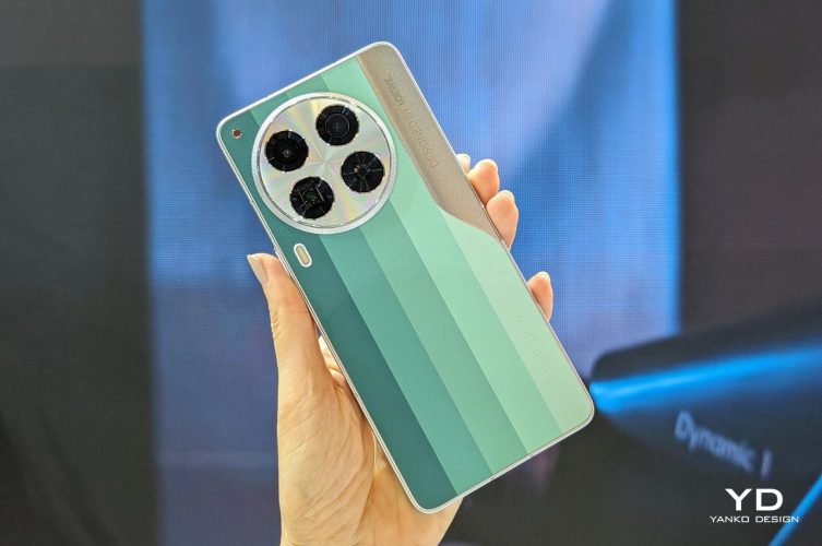 TECNO CAMON 30 Series LOEWE Edition tem fundo feito de borra de café